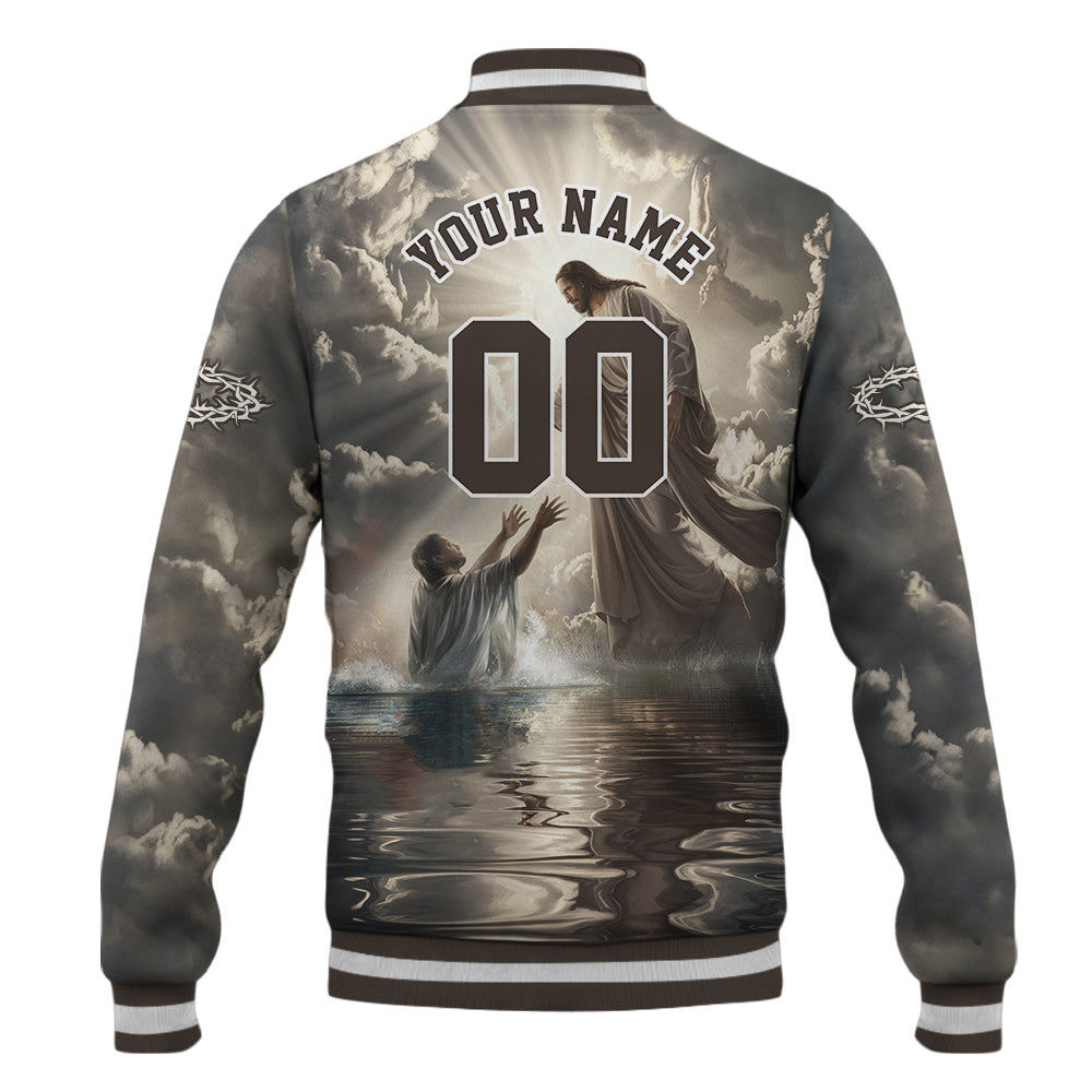 God Kept Me Safe When I Didn’t Know Better Baseball Jacket
