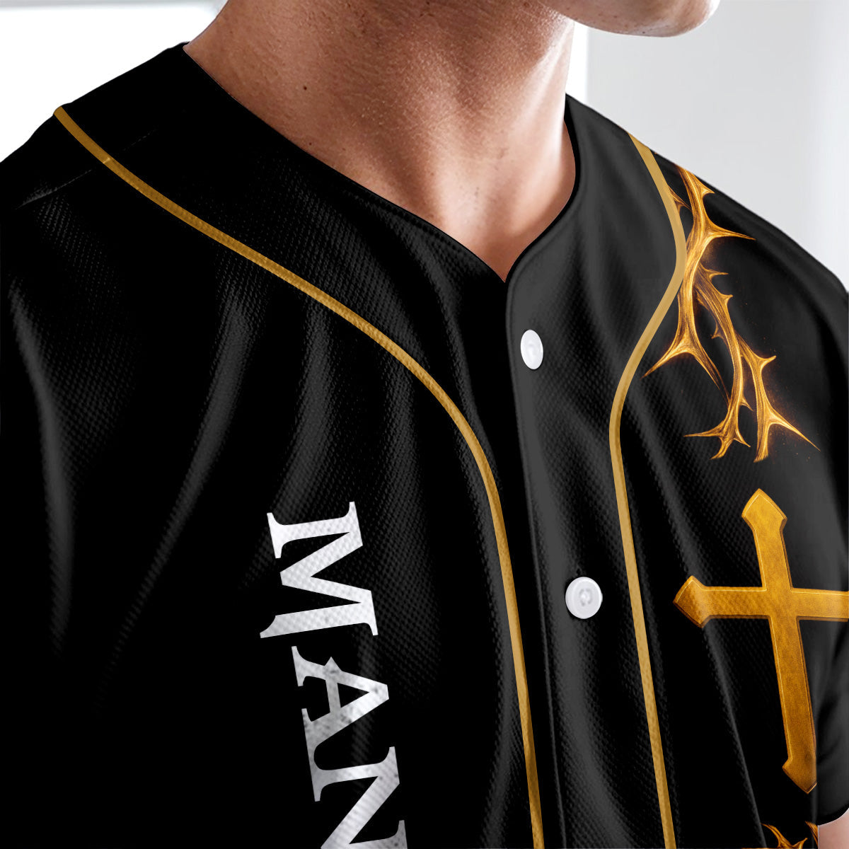 Way Maker Miracle Worker Promise Keeper Custom Name Baseball Jersey