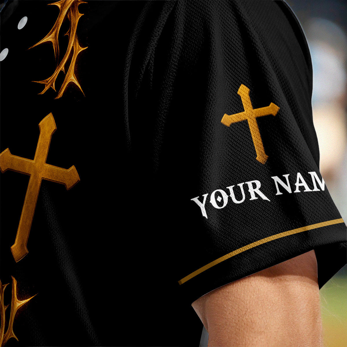 Way Maker Miracle Worker Promise Keeper Custom Name Baseball Jersey