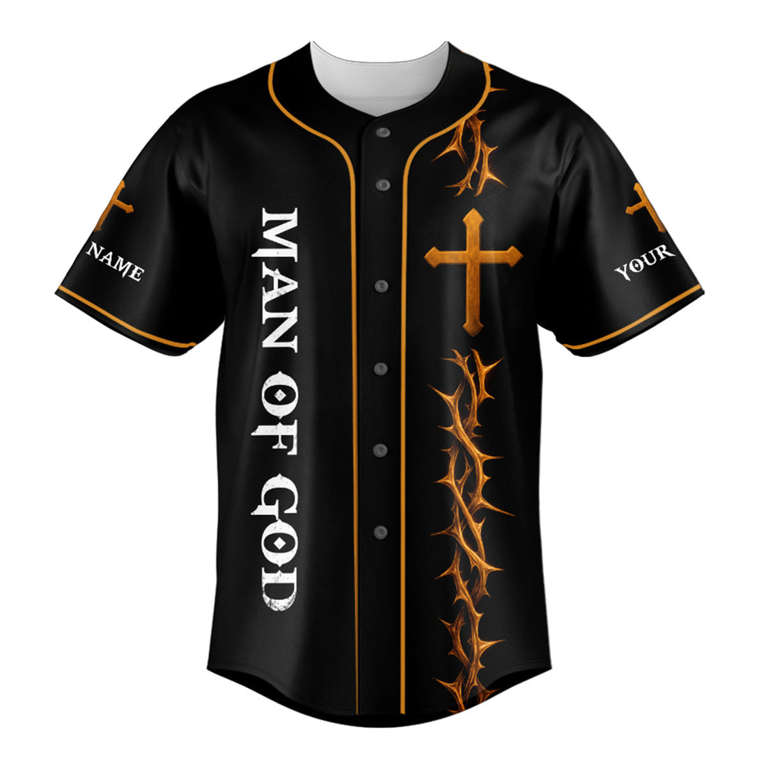 Way Maker Miracle Worker Promise Keeper Custom Name Baseball Jersey