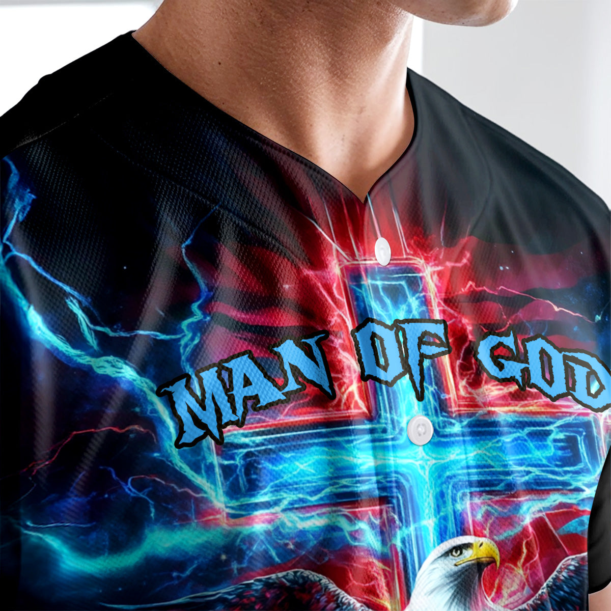 No Matter The Storm Custom Name Baseball Jersey