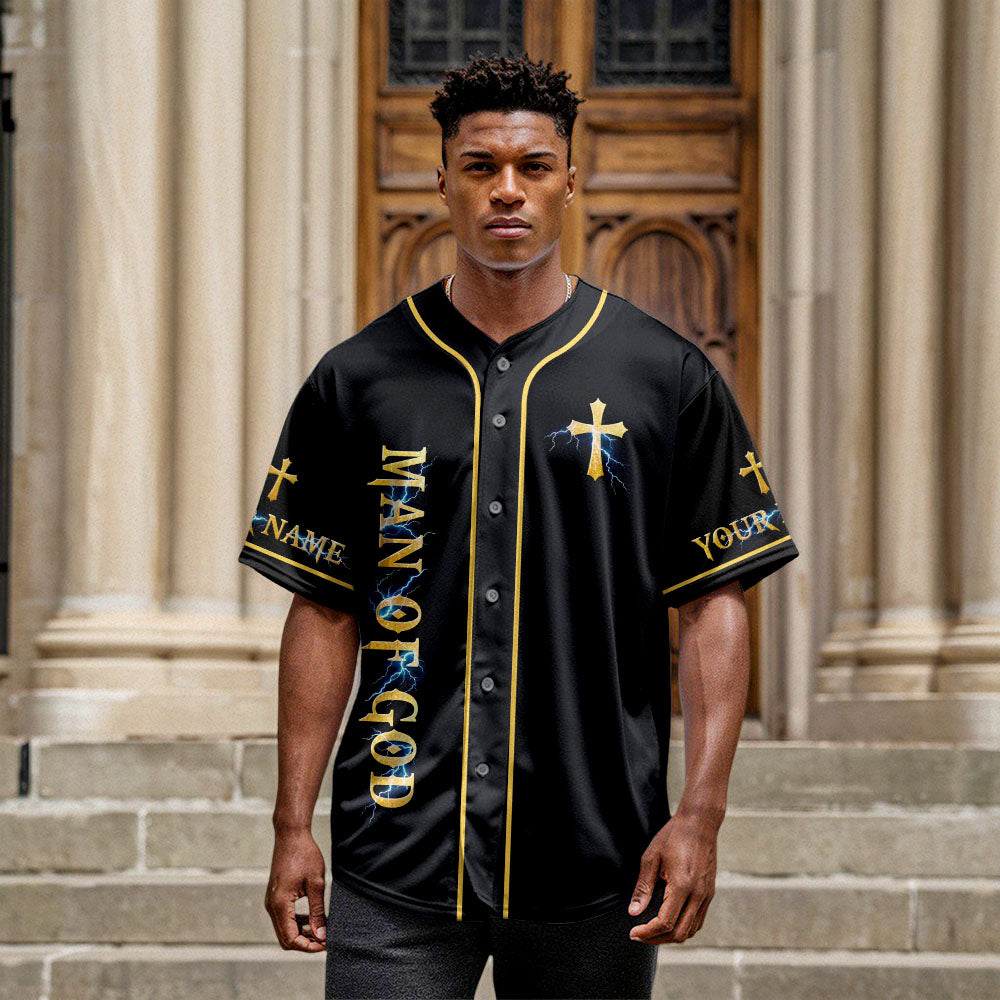 My Soul Is Protected By The Armor Of Faith Warrior Custom Name Baseball Jersey