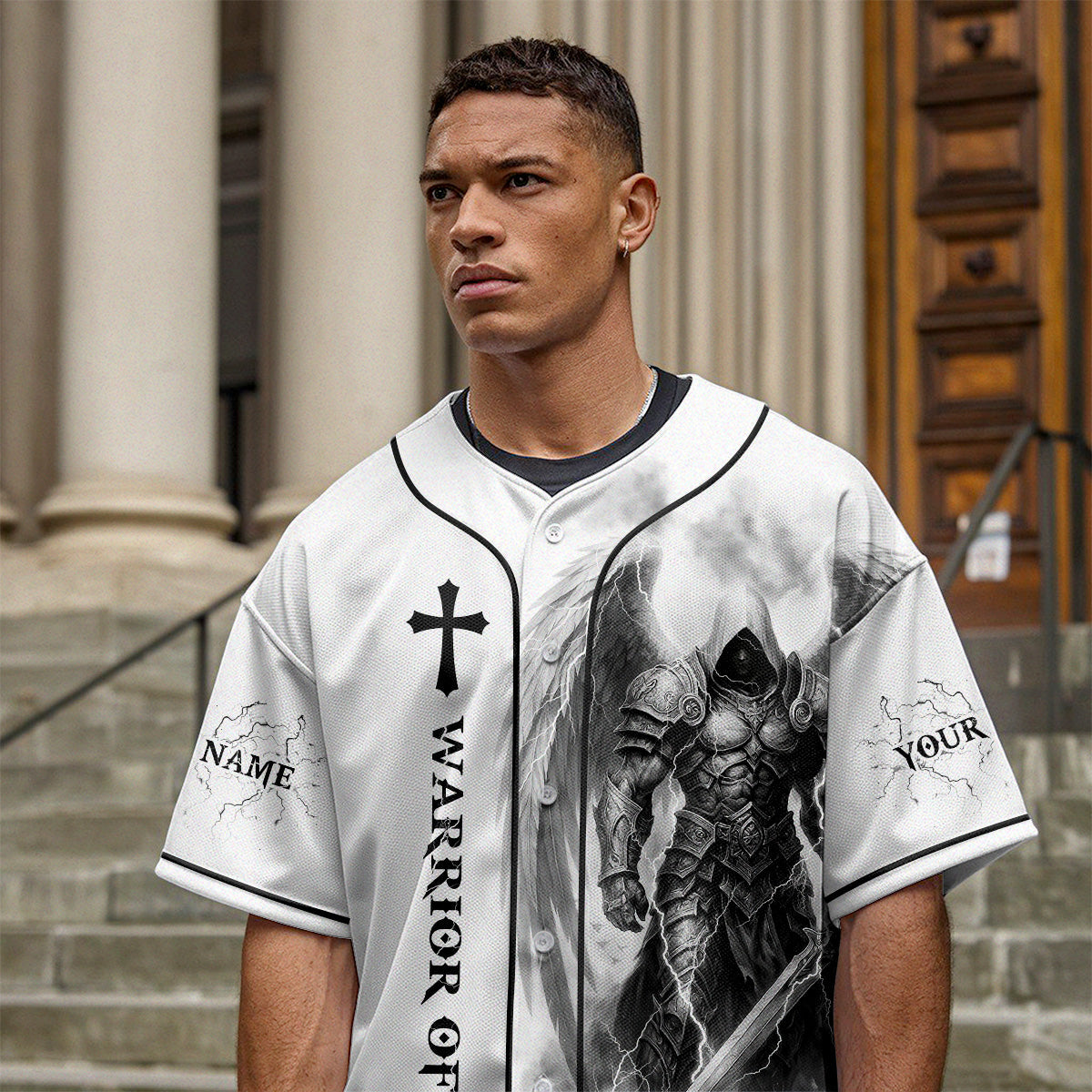They Sent The Storm Custom Name Baseball Jersey