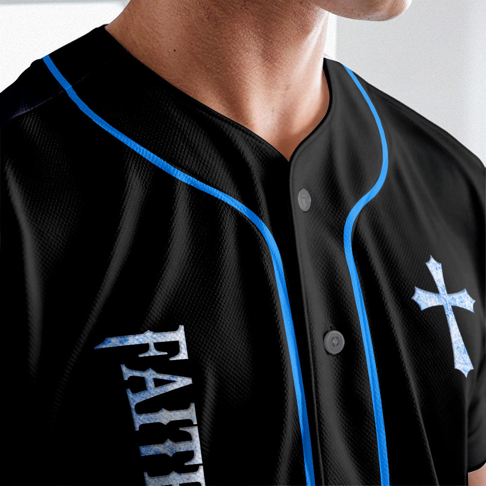 God Breaks Chains Not Promises Lion Custom Name Baseball Jersey