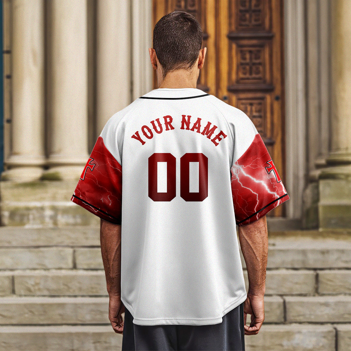 Man Of God Baseball Jersey