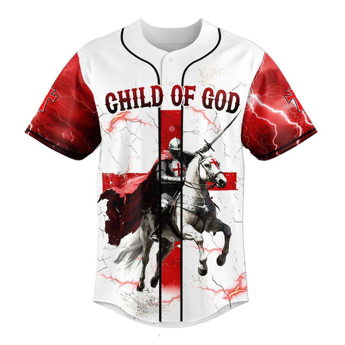 Man Of God Baseball Jersey