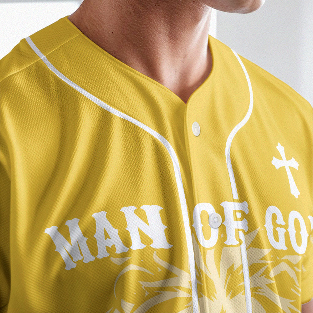 Man Of God Baseball Jersey