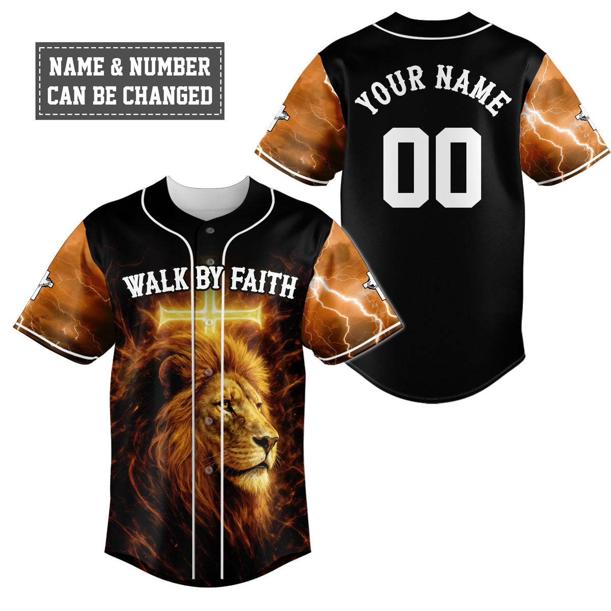 Walk by Faith Baseball Jersey