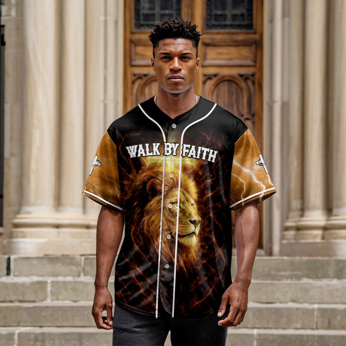 Walk by Faith Baseball Jersey