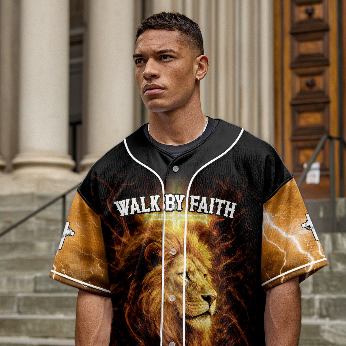 Walk by Faith Baseball Jersey