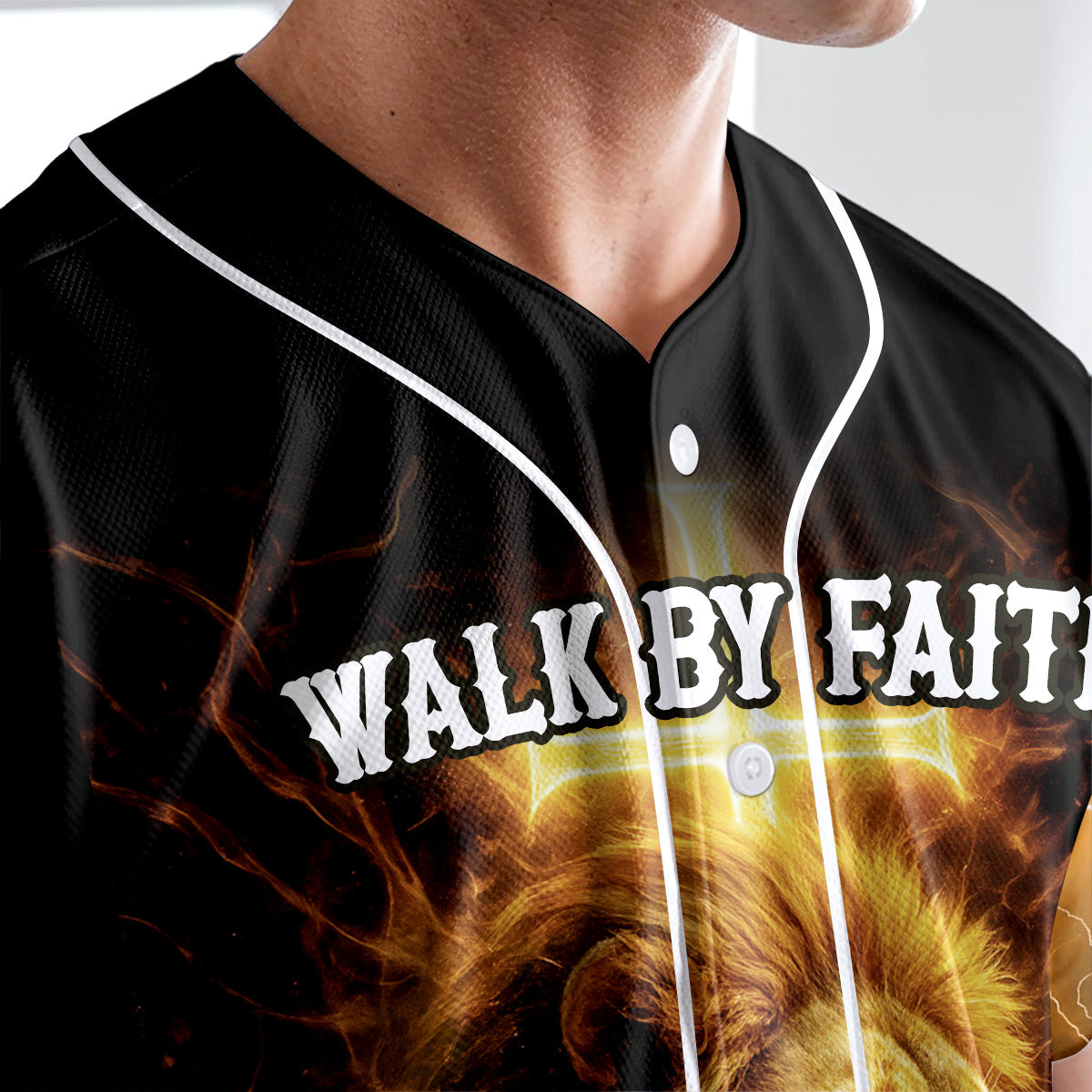 Walk by Faith Baseball Jersey