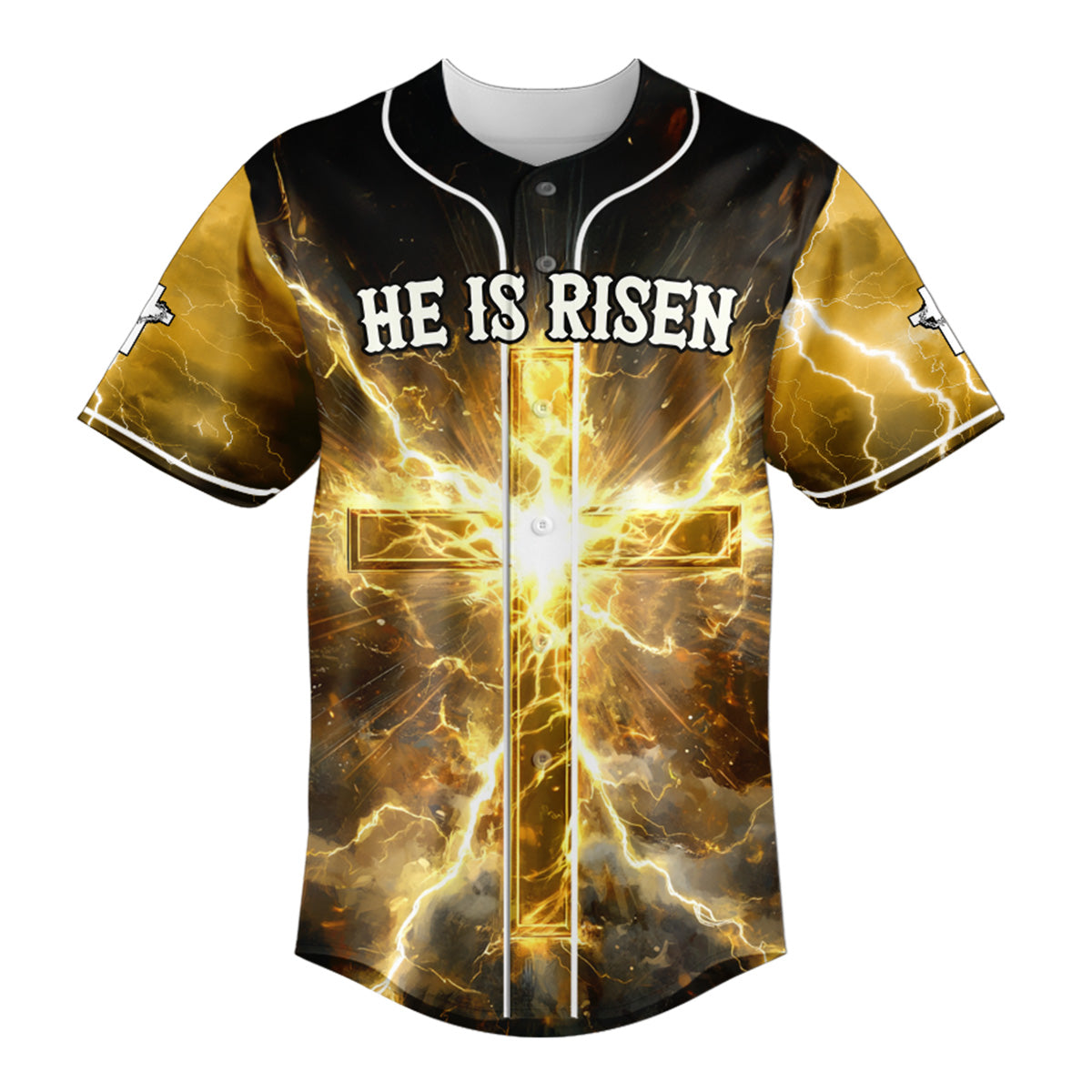He Is Risen Baseball Jersey