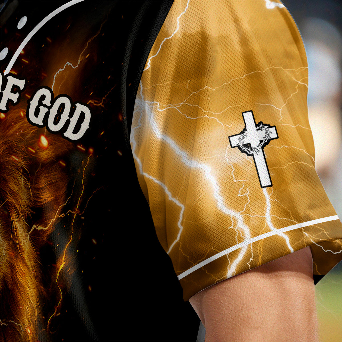 Warrior Of God Baseball Jersey