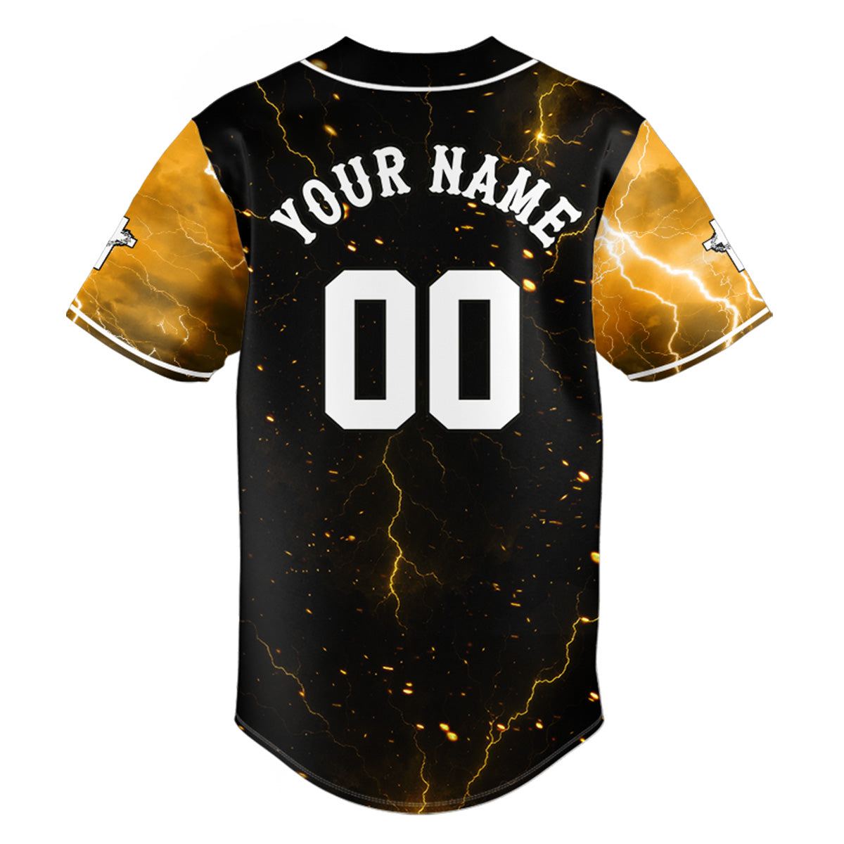 Rise With Him Baseball Jersey
