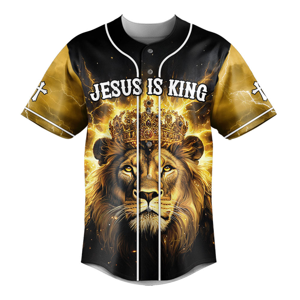 Jesus Is King Baseball Jersey