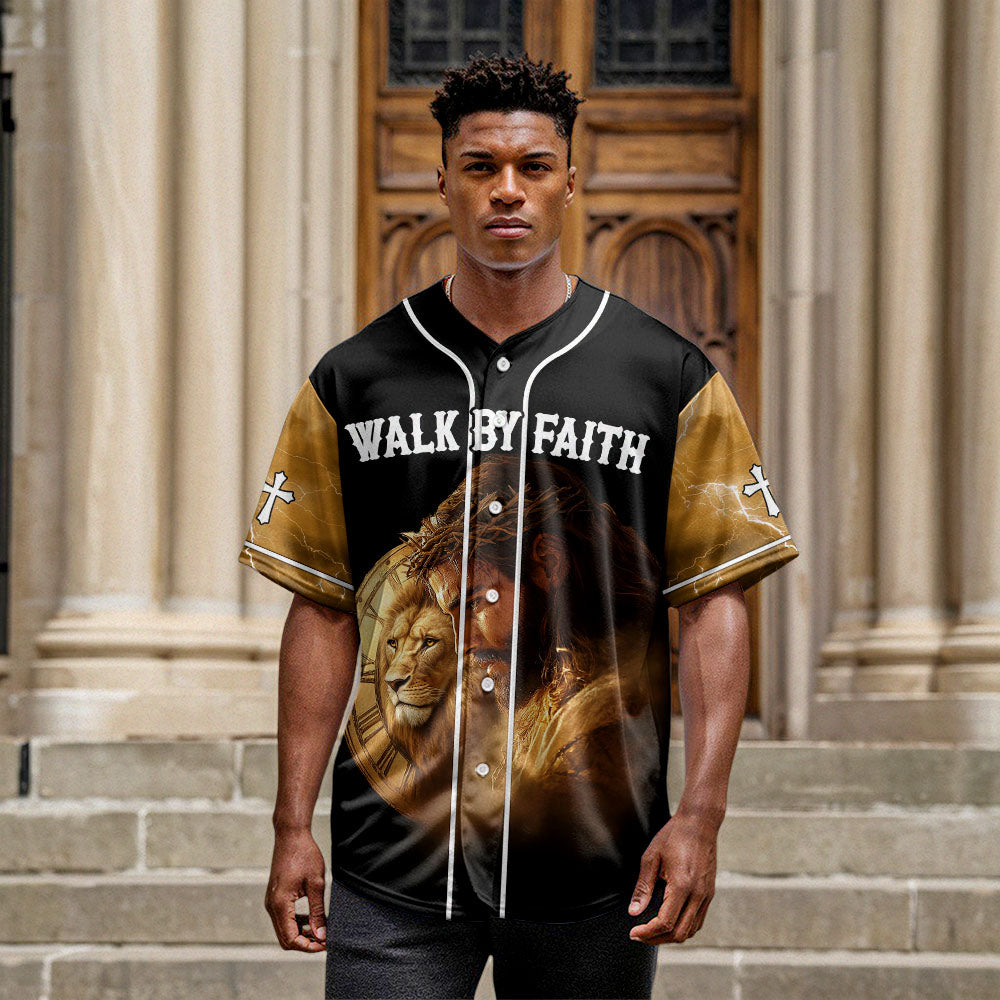 Walk by Faith Baseball Jersey