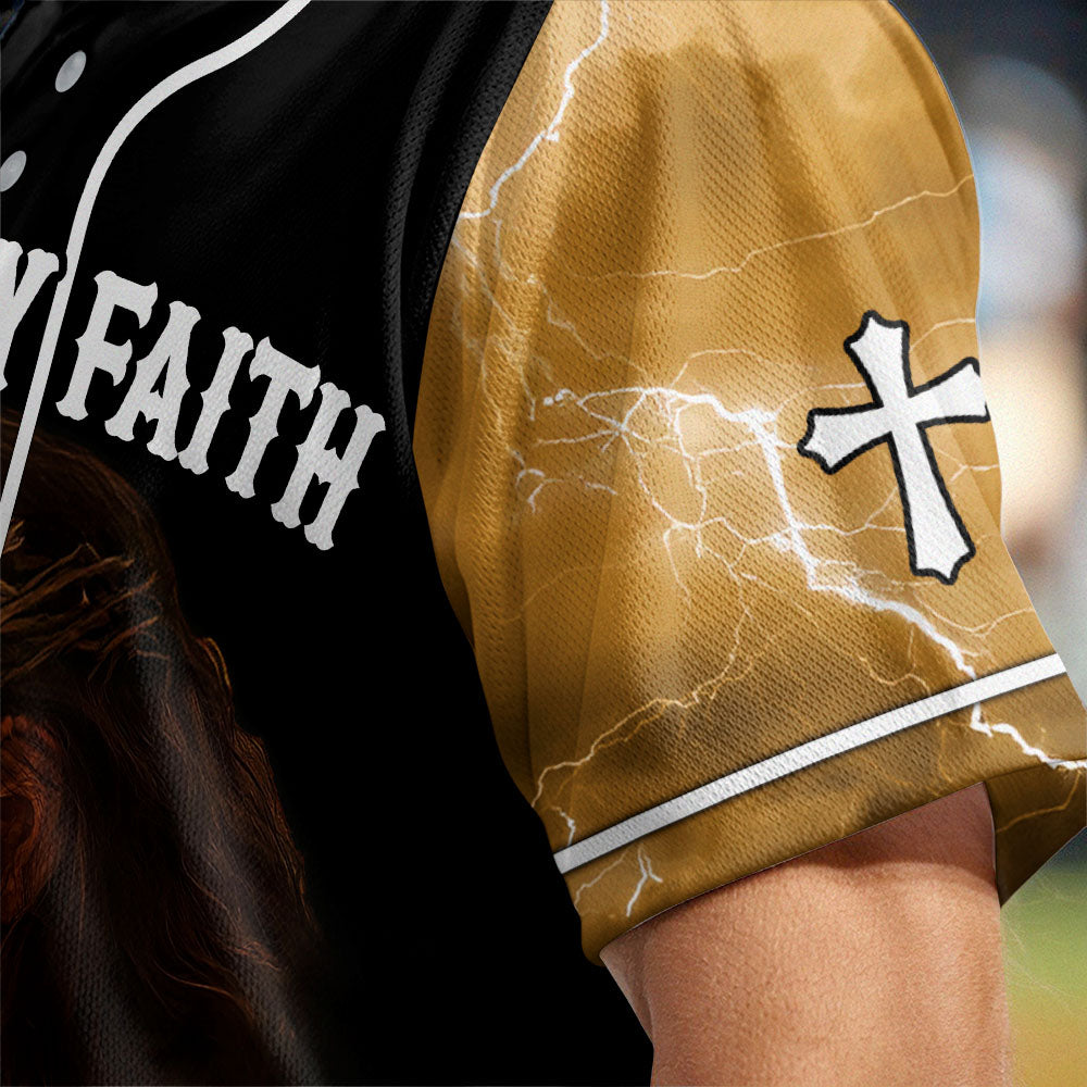 Walk by Faith Baseball Jersey