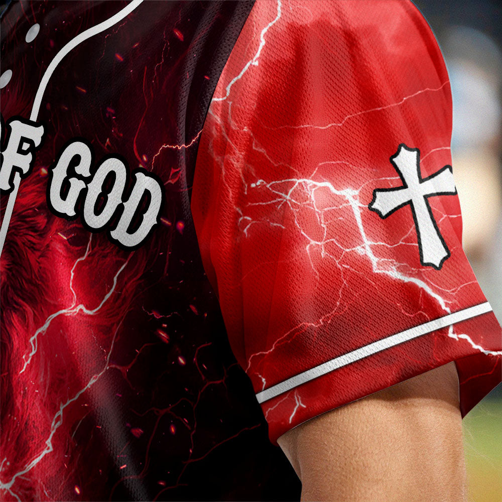 Man of God Baseball Jersey