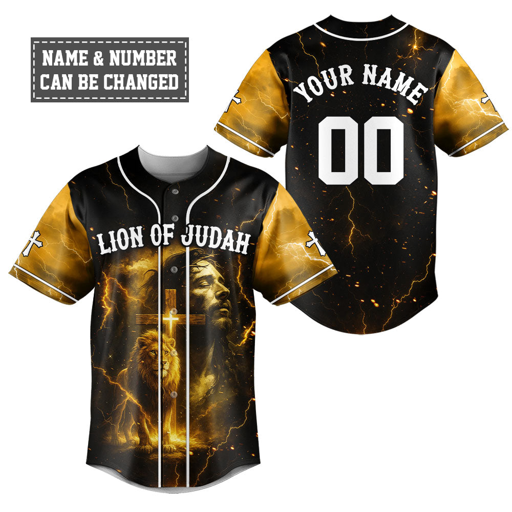 Lion of Judah Baseball Jersey