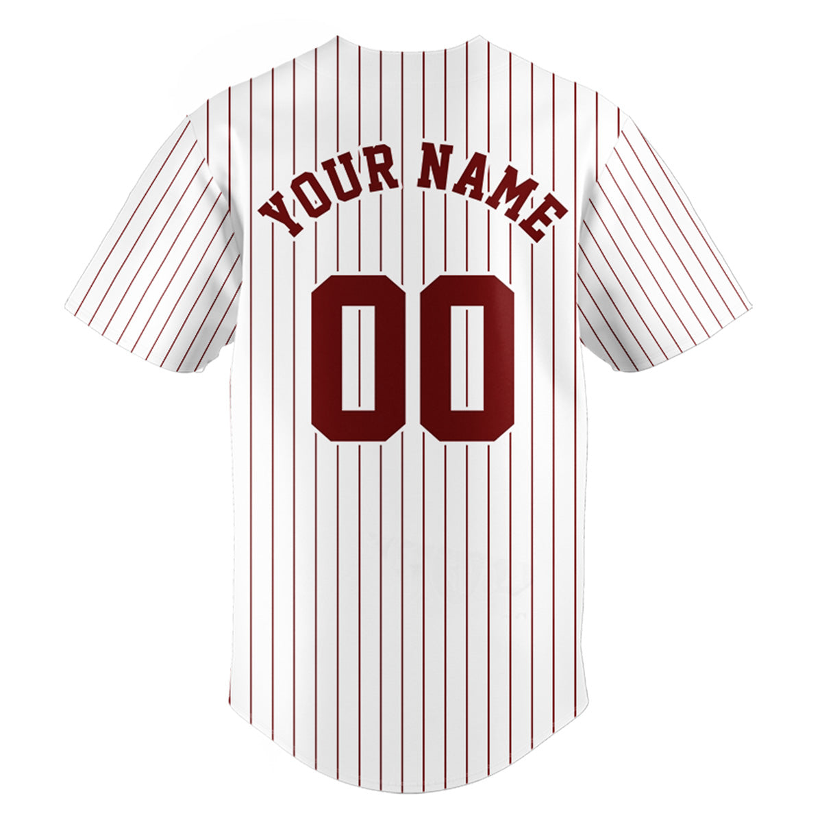 Man Of God Striped Baseball Jersey