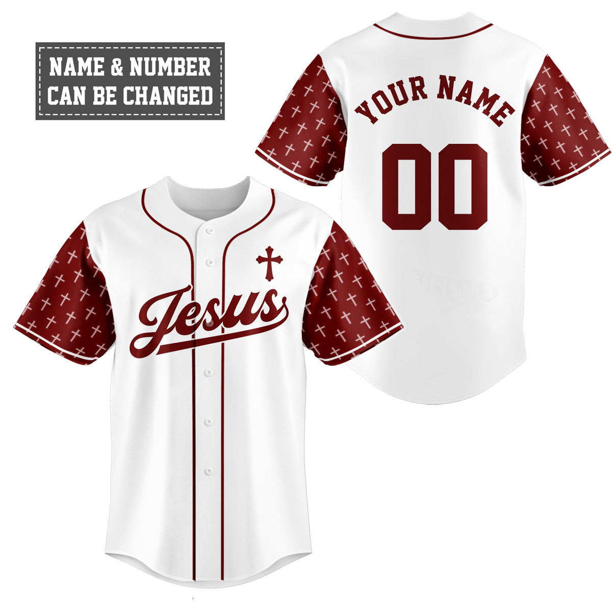 Jesus Baseball Jersey