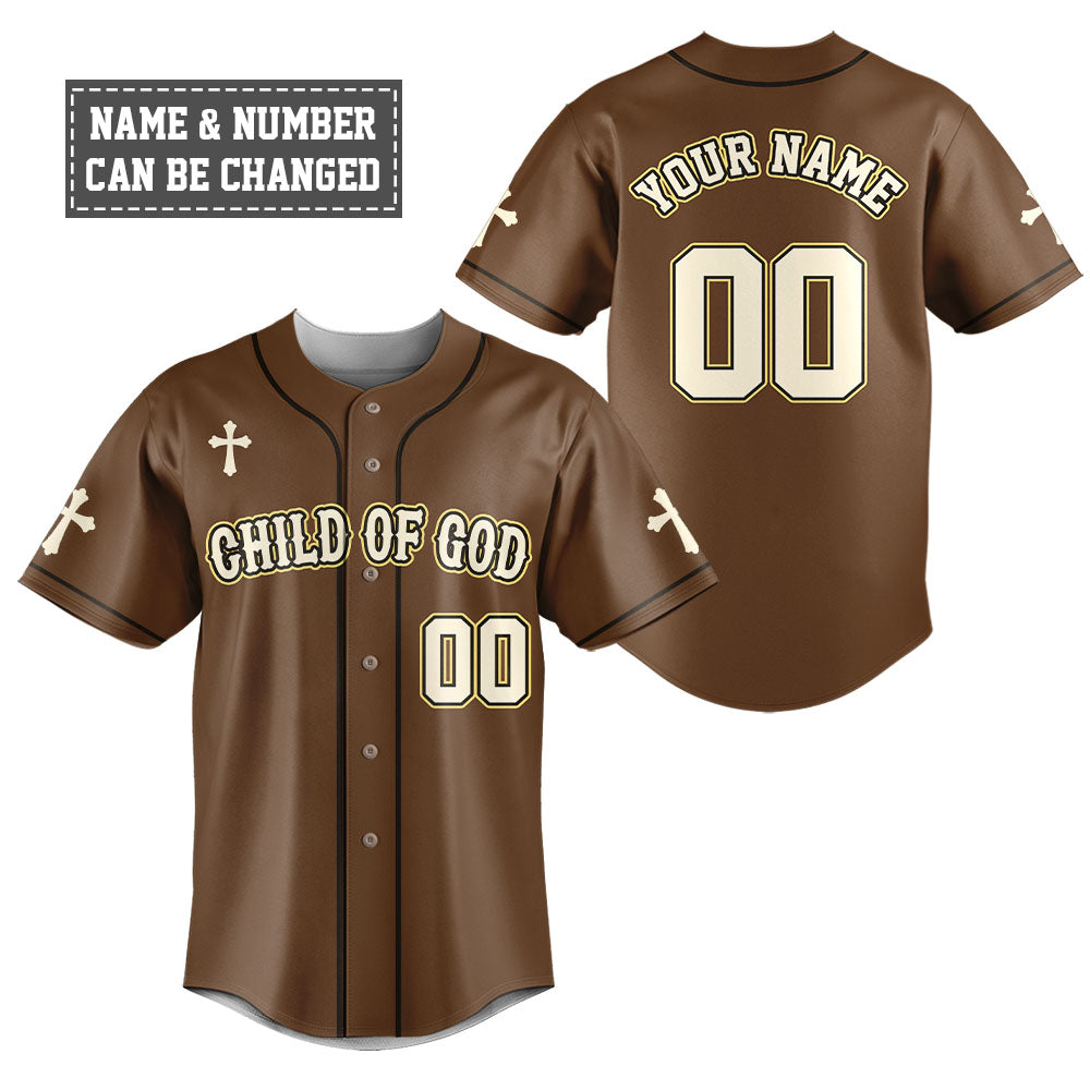 Child Of God  Baseball Jersey