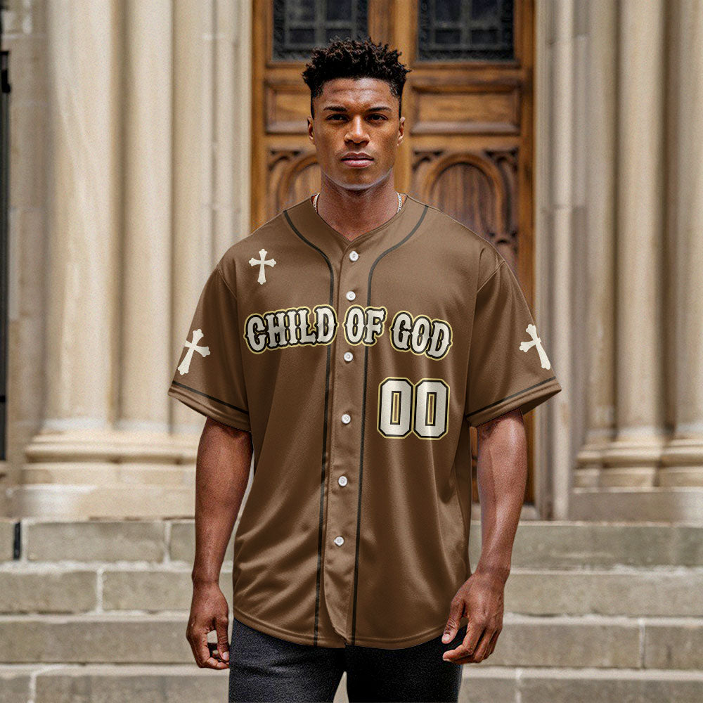 Child Of God  Baseball Jersey