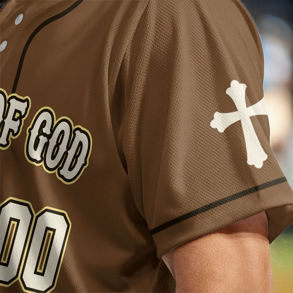 Child Of God  Baseball Jersey
