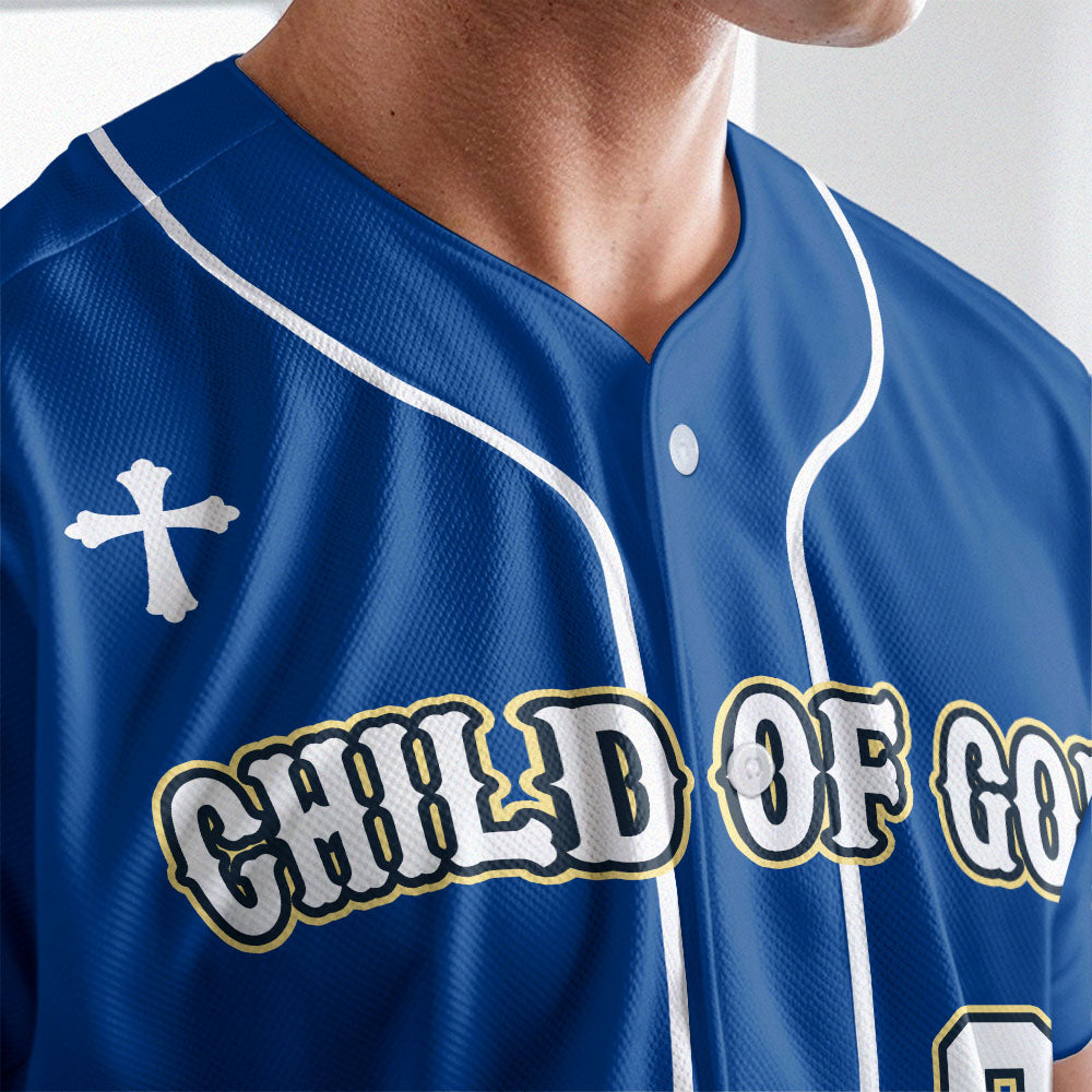 Child Of God  Baseball Jersey