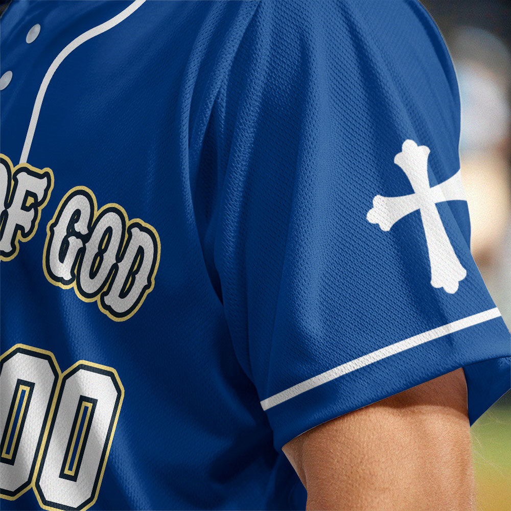 Child Of God  Baseball Jersey
