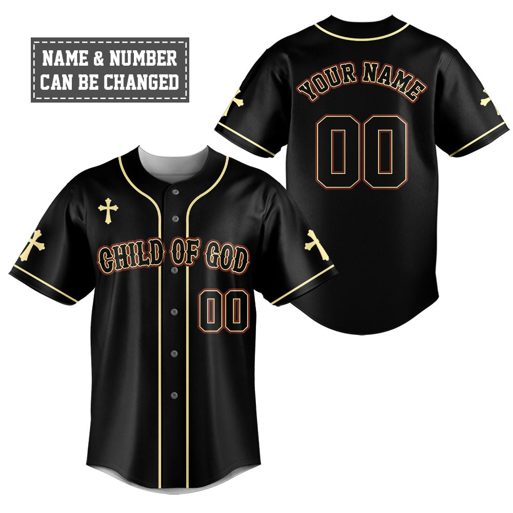 Child Of God  Baseball Jersey
