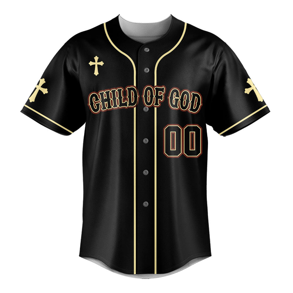 Child Of God  Baseball Jersey