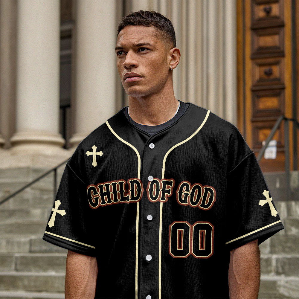 Child Of God  Baseball Jersey