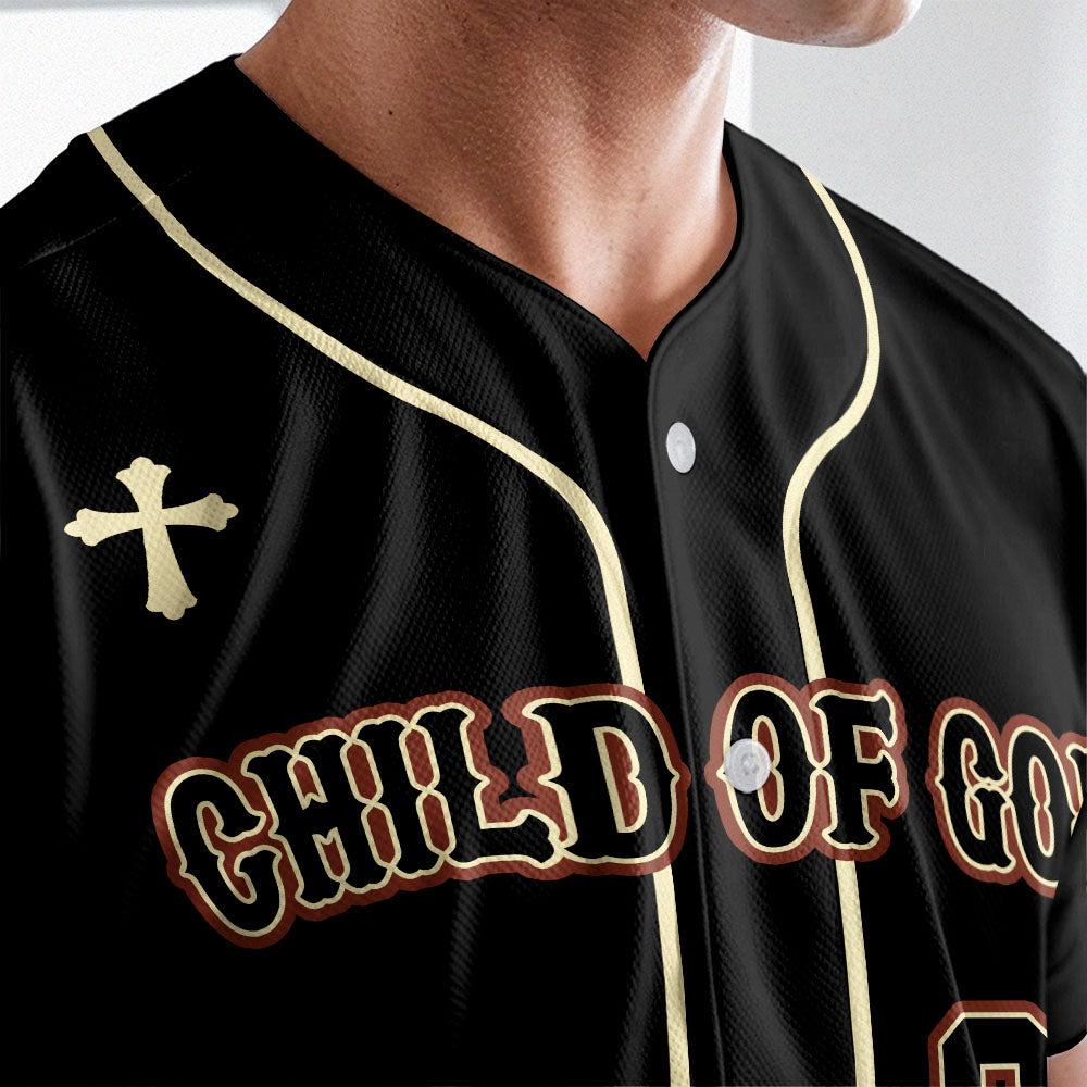 Child Of God  Baseball Jersey