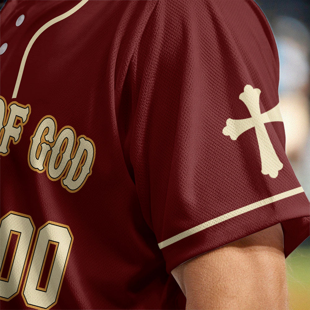 Child Of God  Baseball Jersey