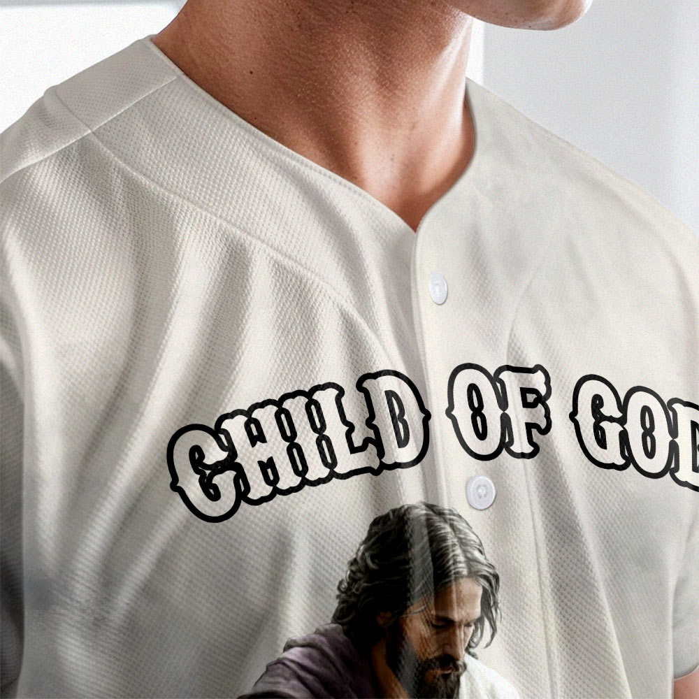 God Is Good Baseball Jersey