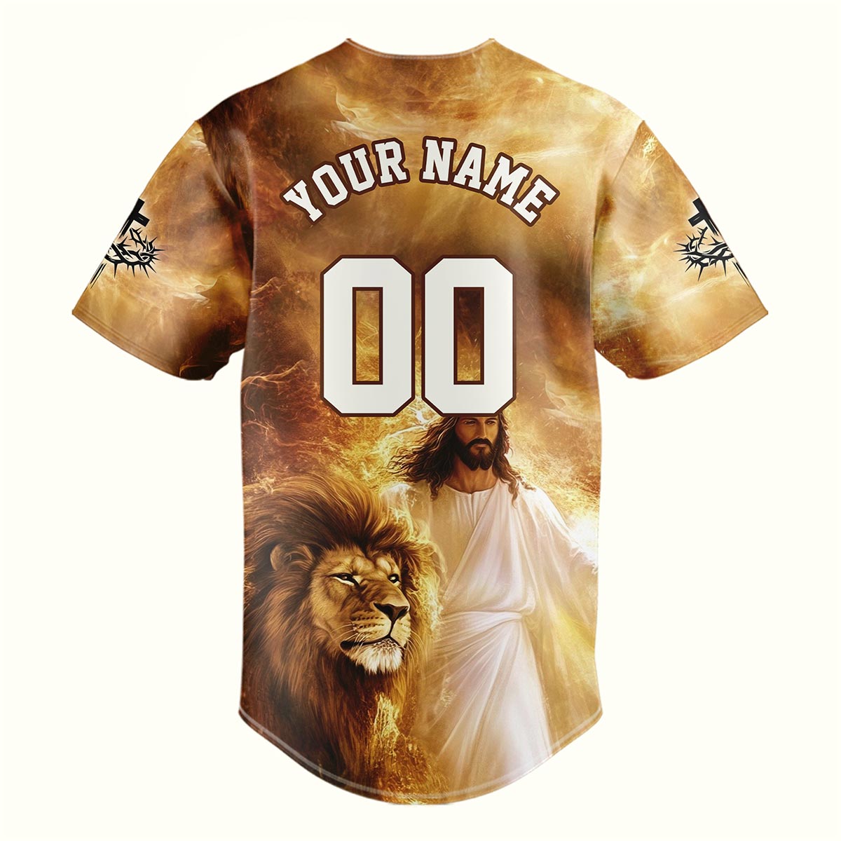 Team Jesus – Lion of Judah Baseball Jersey