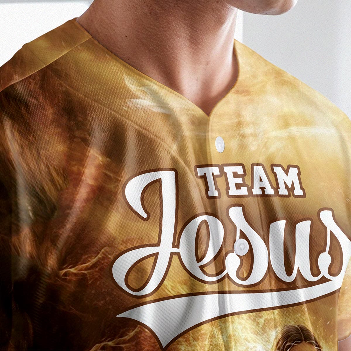 Team Jesus – Lion of Judah Baseball Jersey