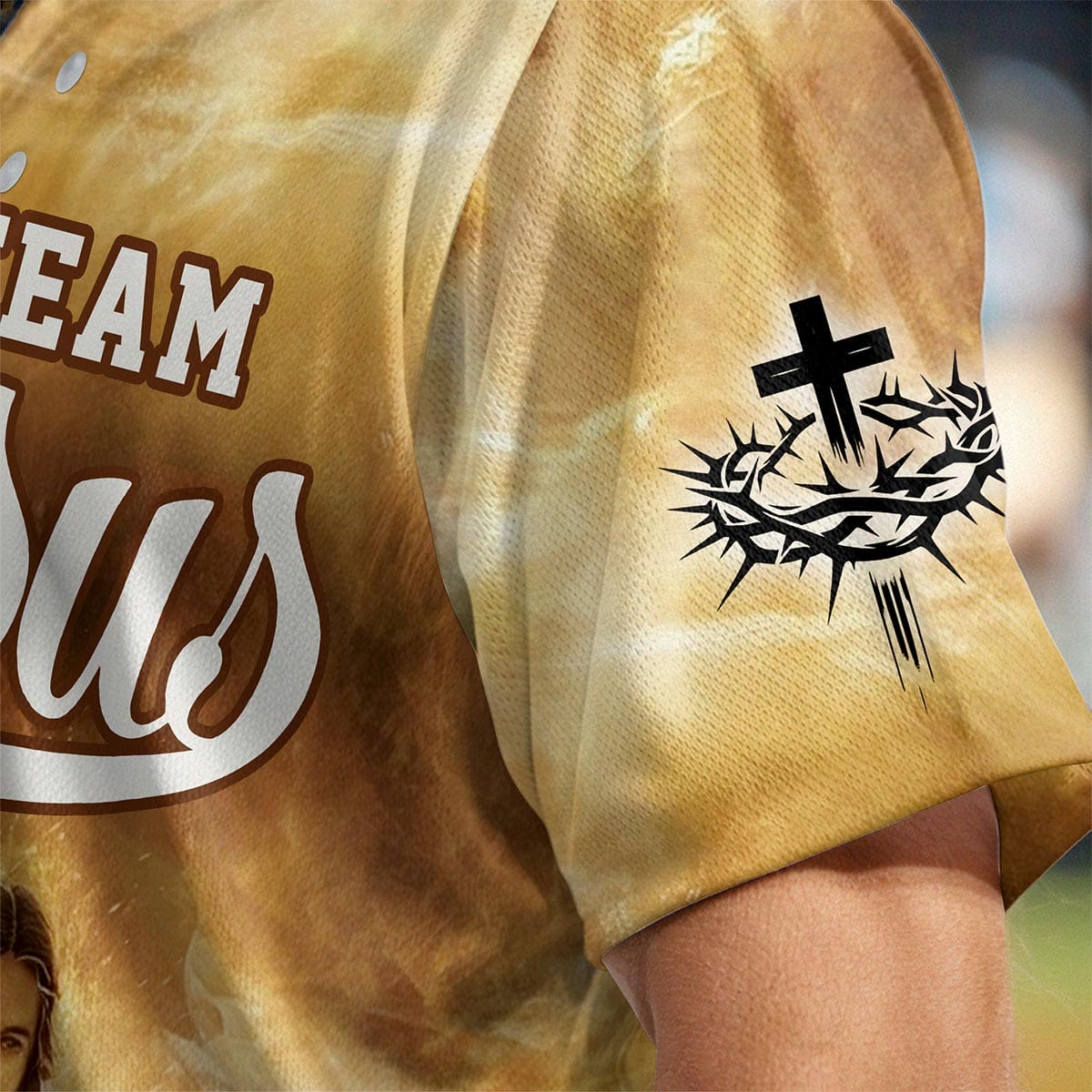 Team Jesus – Lion of Judah Baseball Jersey
