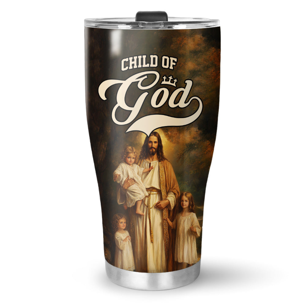 Child of God – Divine Embrace Stainless Steel Tumbler