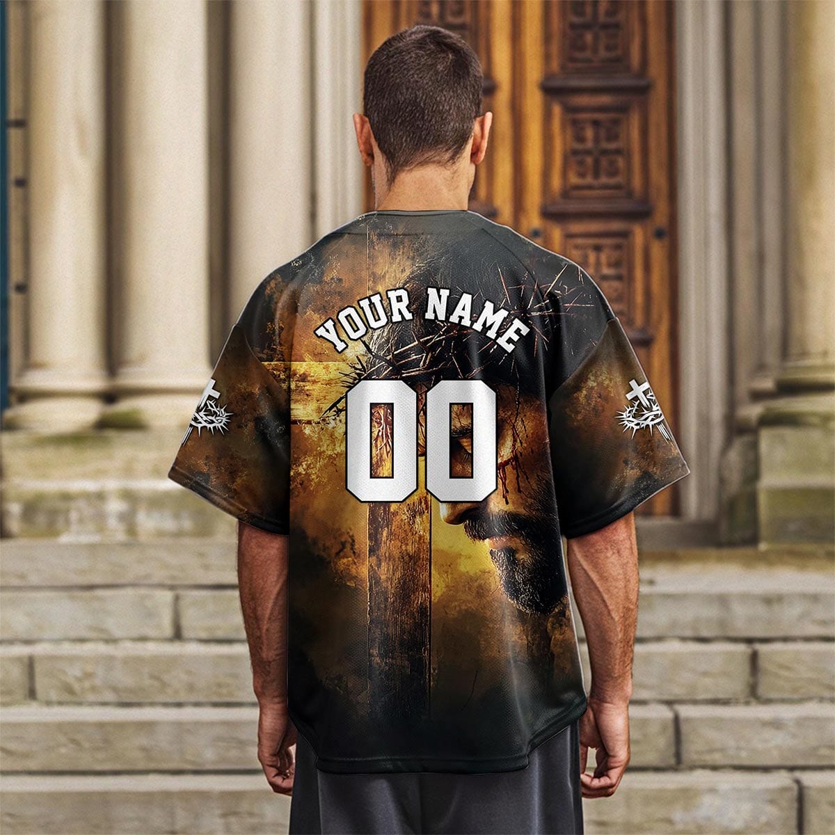 God is Good All The Time Baseball Jersey