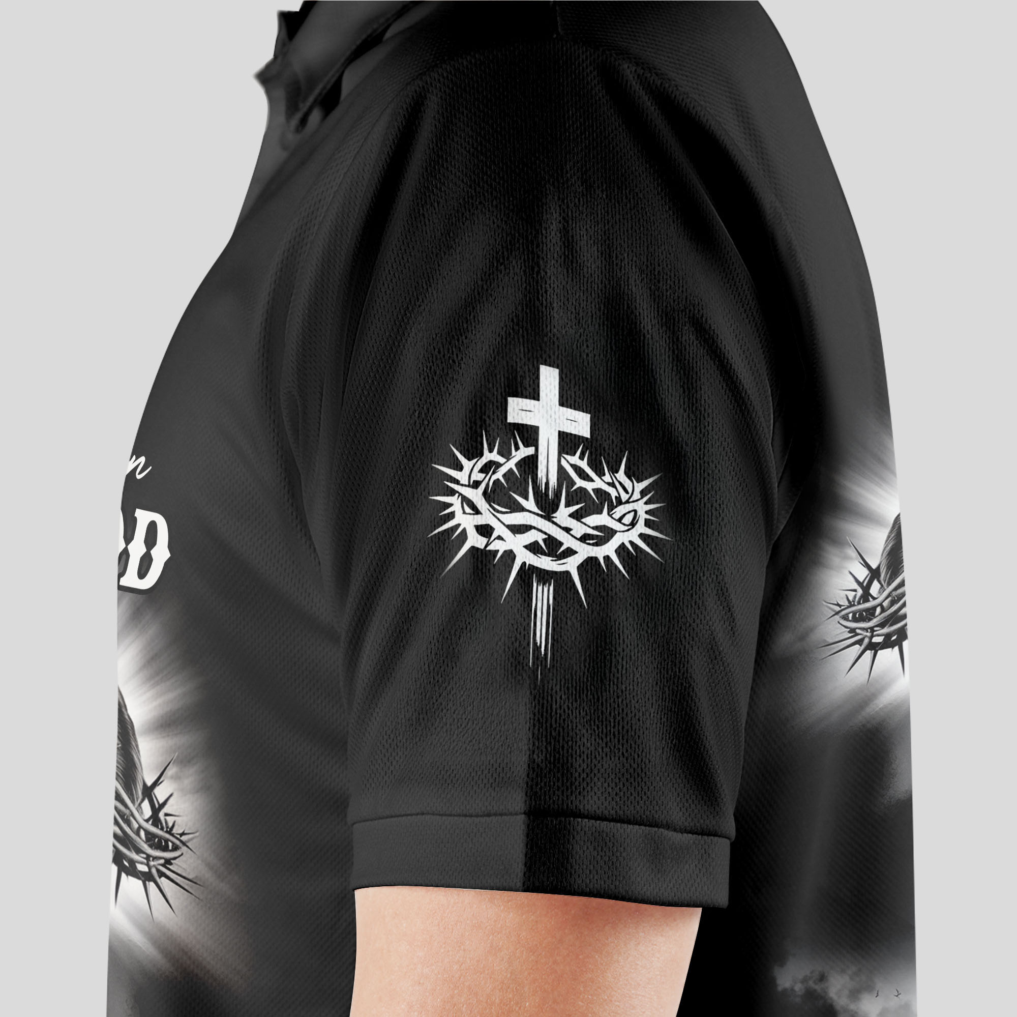 One Nation Under God Flag Polo