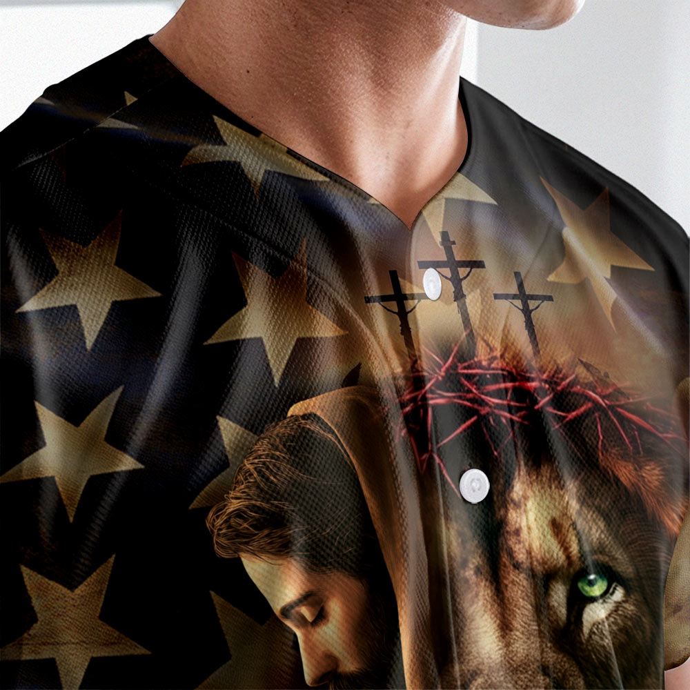 He Died For Me And Now I Live For Him Baseball Jersey