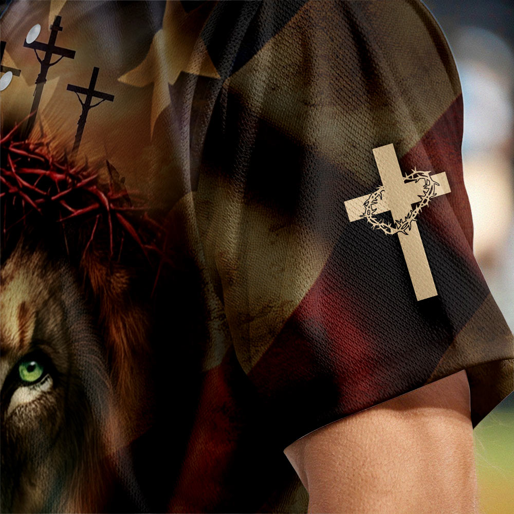 He Died For Me And Now I Live For Him Baseball Jersey