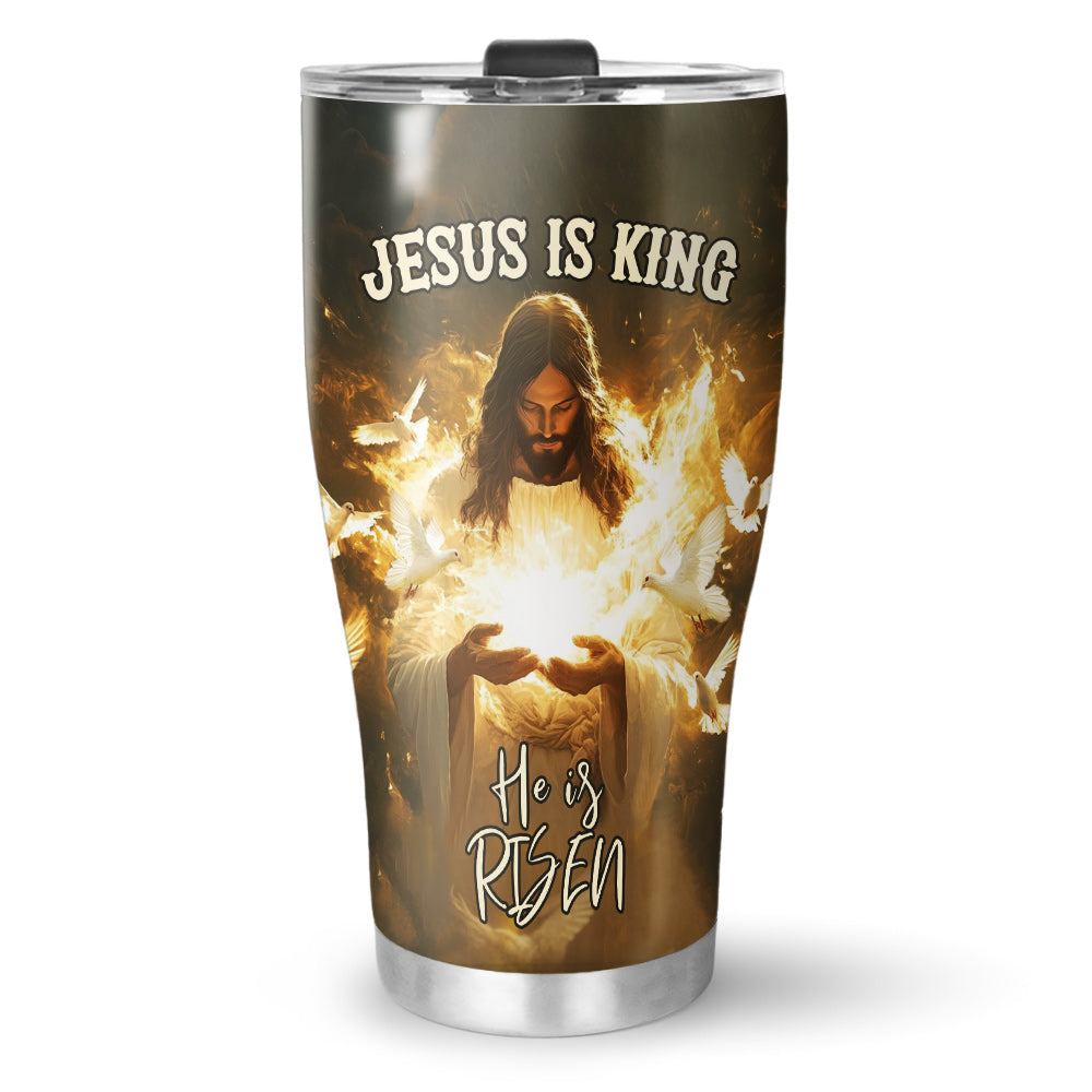 He Is Risen Stainless Steel Tumbler