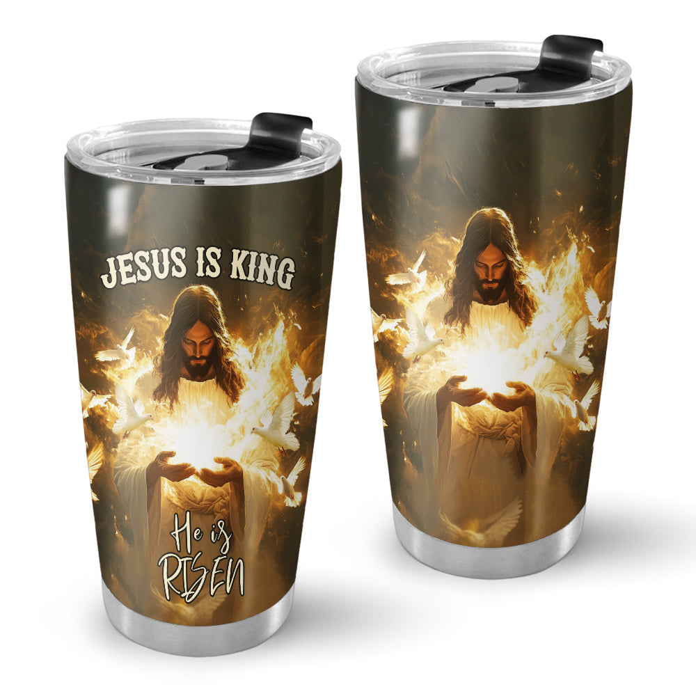 He Is Risen Stainless Steel Tumbler