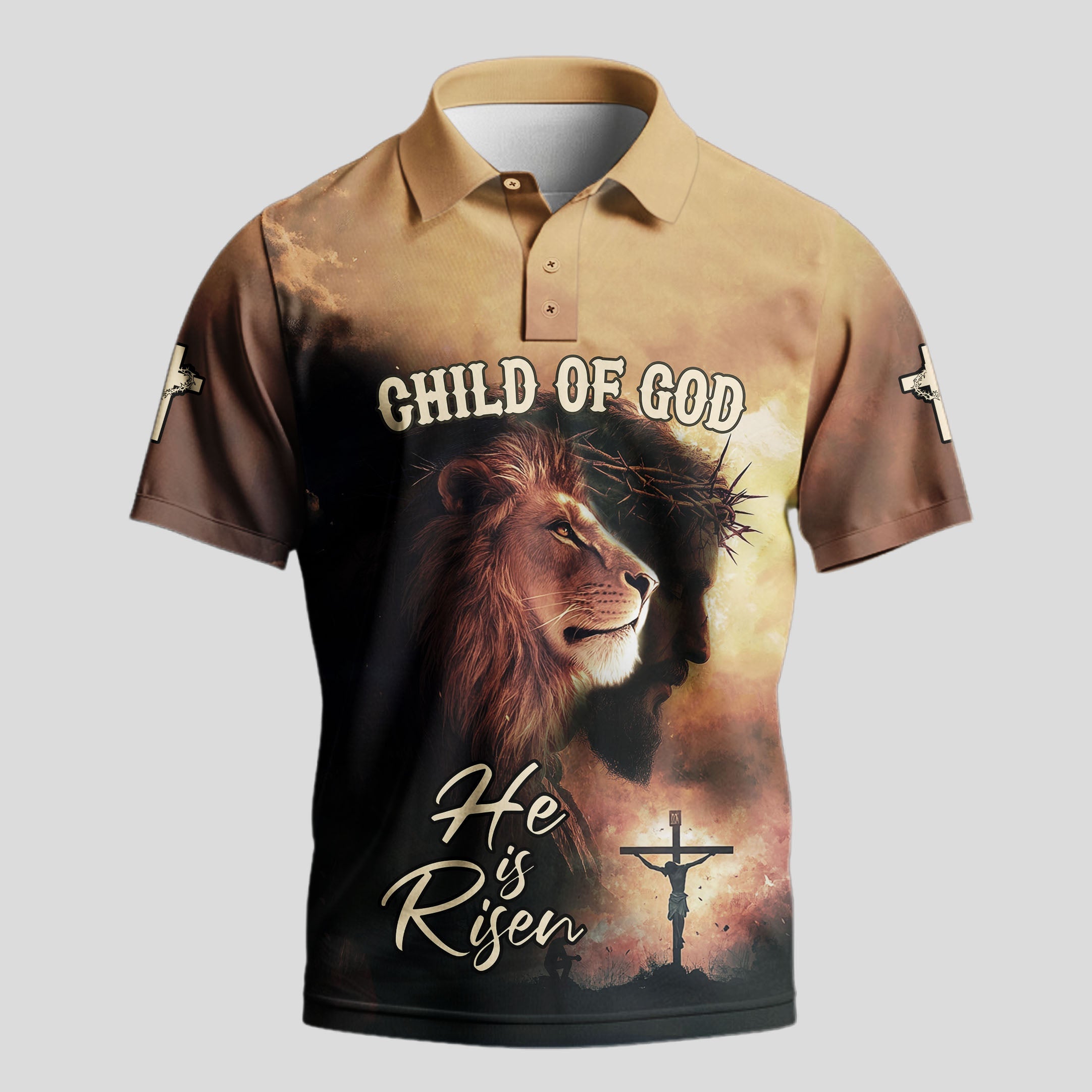 Child of God He Is Risen Polo