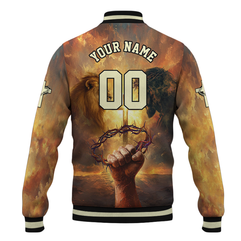 Jesus Is King Baseball Jacket