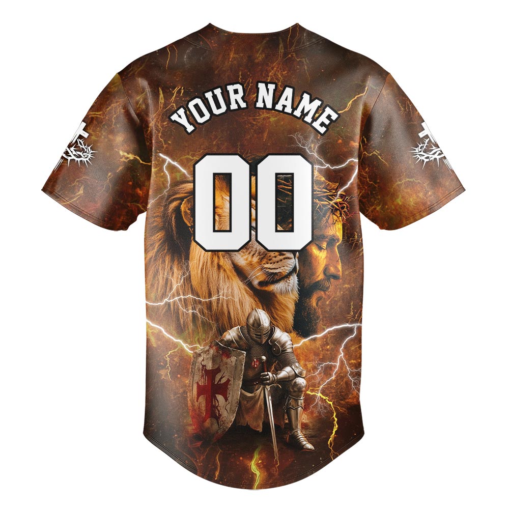 Warrior Of God Baseball Jersey
