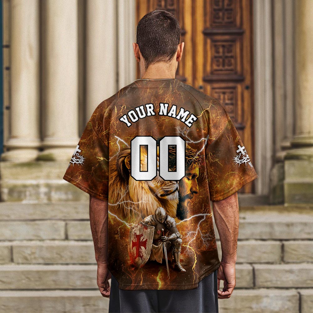 Warrior Of God Baseball Jersey